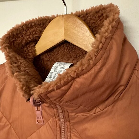 Madewell Reversible Sherpa Puffer Jacket - Picture 7 of 14